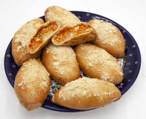 Бэккэн с тыквой и рисом